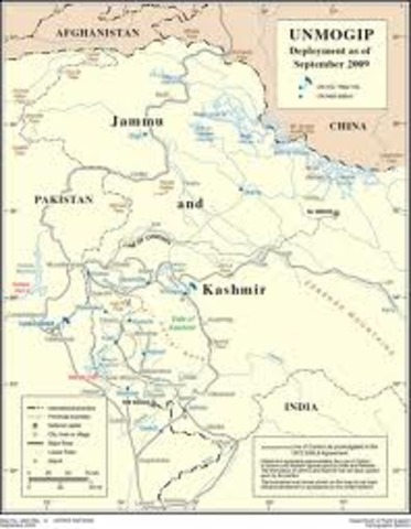 Untied Nations Military Observer Grou in India and Pakistan.