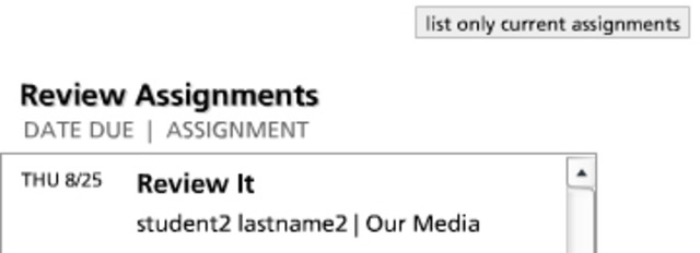 Review the assignment.