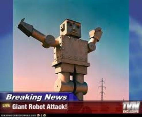 European robots invade Gangster Land