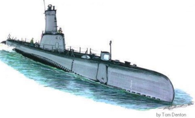 David Bushnell invents a submarine.