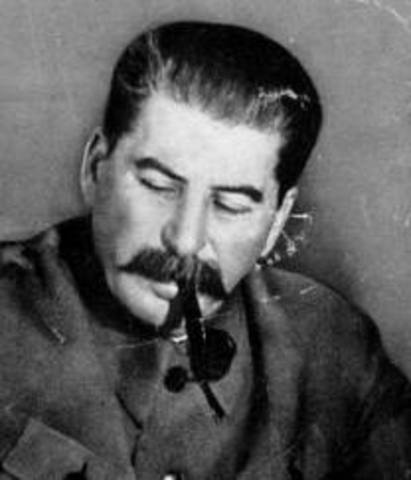 Joseph Stalin came to power of the Soviet Union