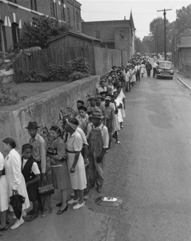 African Americans gain the right to vote