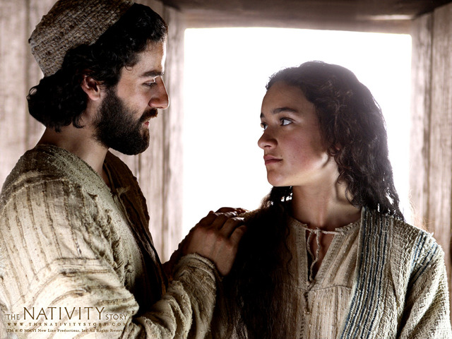 Angel comes to Joseph (Luke 1:35)