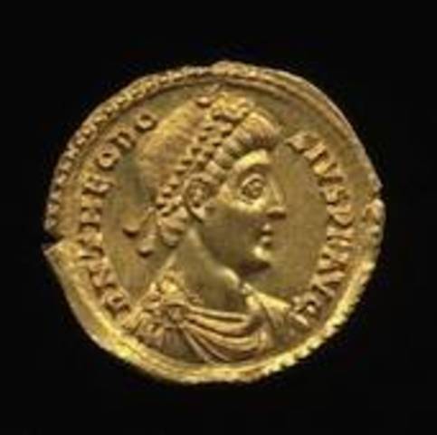 Theodosius bans all pagan worship