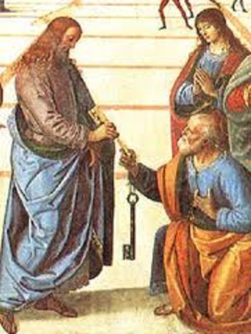 Pope Boniface decrees the Unam Sanctam