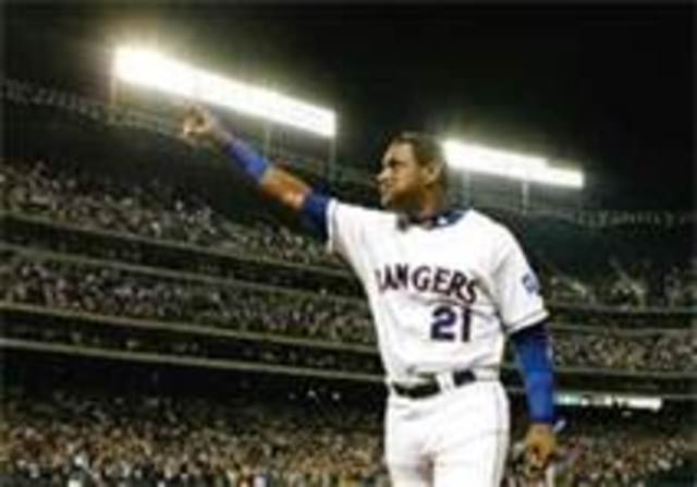 Sammy gets on the Rangers team.