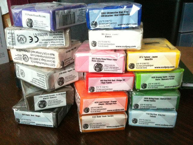 Learning to Make Clay Charms0