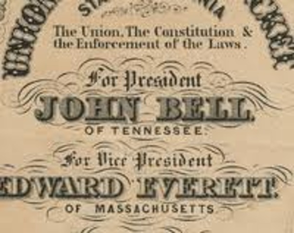 Formation of the Constitutional Union Party