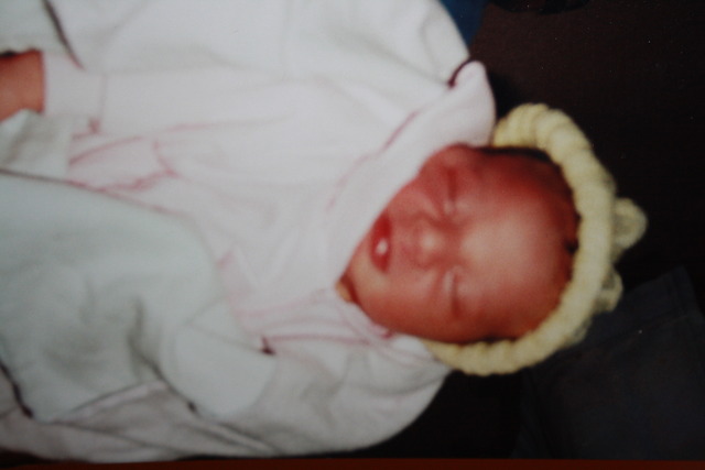 My sister was born .