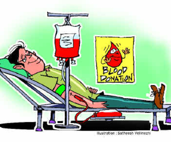 Samul Pepin reports on 1st blood transfusion