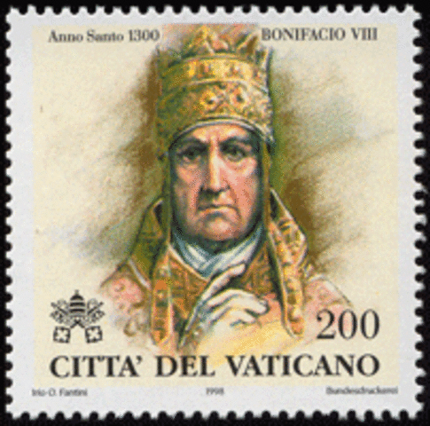 Pope Stamp