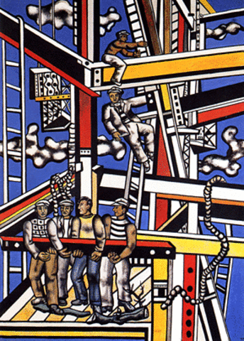 Constuction Workers by Leger