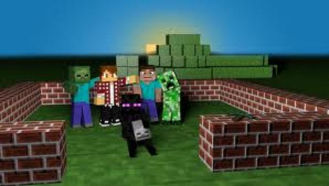 me and my friends have alot in comin like our favorate vediw game minecraft