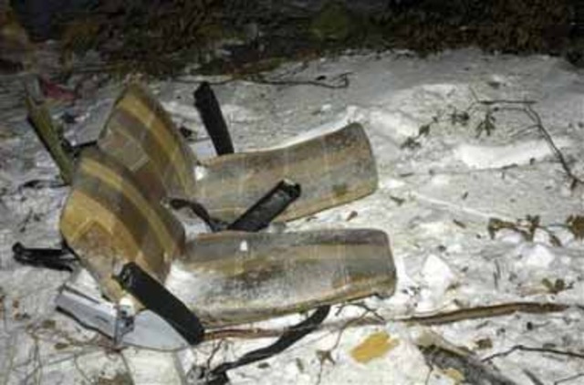 A slovak air force plane crashing