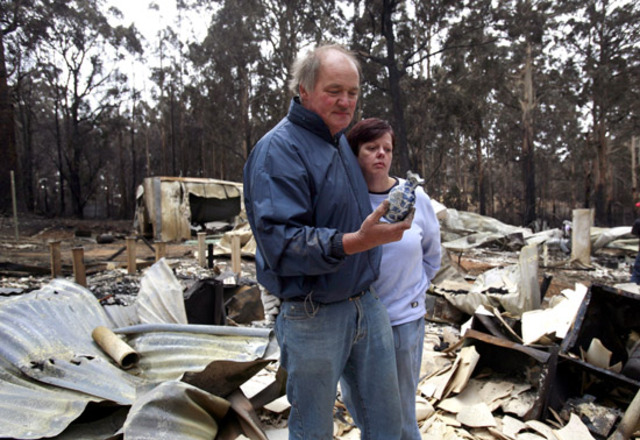 The worst wild fire in australia