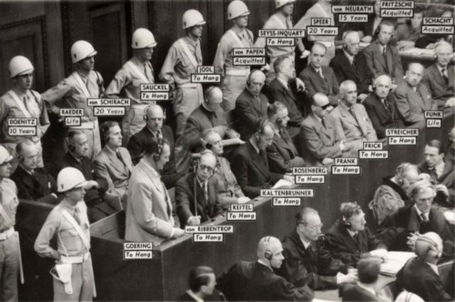 The first Nuremburg Trial
