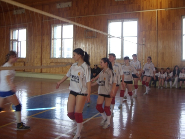 Первенство района по волейболу среди девушек