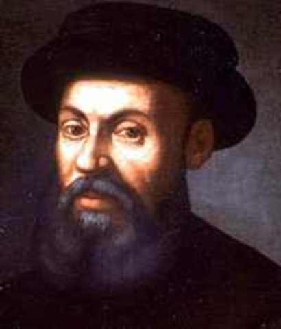 Magellan Sets Sail Across the Pacific
