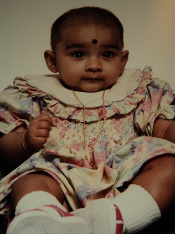 When my sister was born