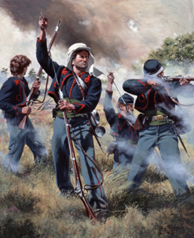 Enlisted into Company K