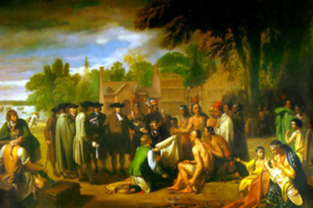 Indians sign treaty with Chelmsford and the Mass General Court giving up their claim/right to use the land of Westford as their hunting grounds