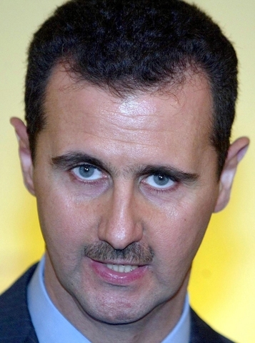 syria president is a target for his actions.