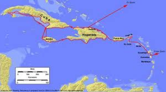 Columbus's second voayage