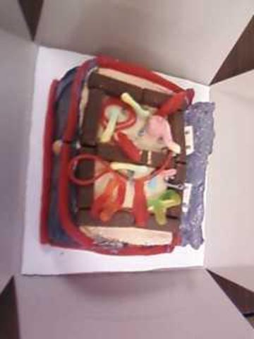 Award winning cake for cubscouts