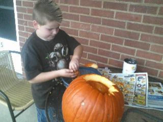 Pumpkin carking