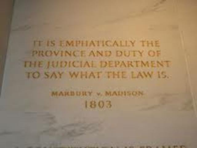 Marbury v. Madison
