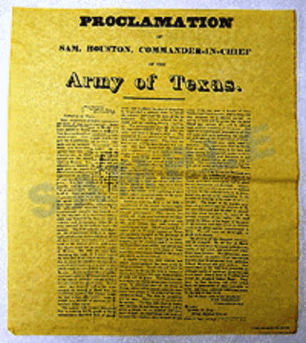 Texas Declaration of Independance