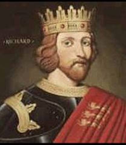 Richard is crowned king of England.