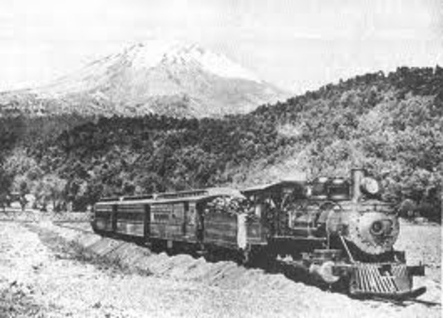 First U.S.- Mexico Railroad Built