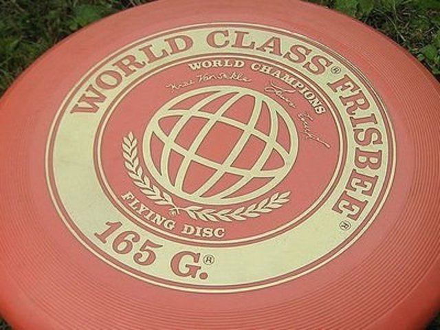 The frisbee invented