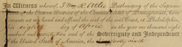 Naturalization Act of 1795