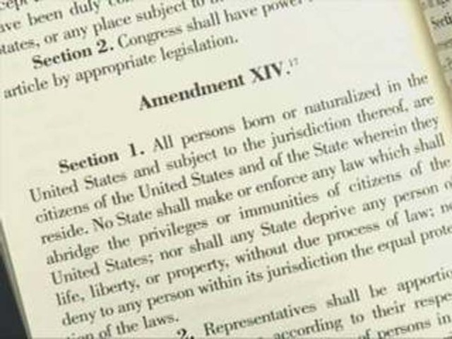 The Fourteenth Ammendment