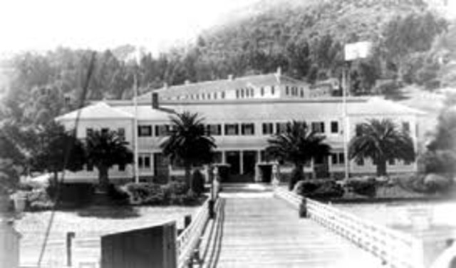 Angel Island opens to be an immigration Station