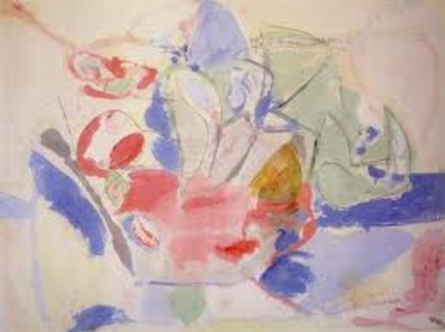 Mountains and Sea by Frankenthaler