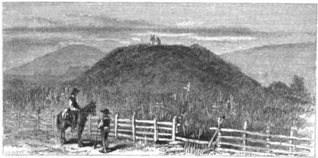 Nikwasi Mound Meeting Sir Alexander Cuming out of 2 Million Cherokee, only a few names were listed