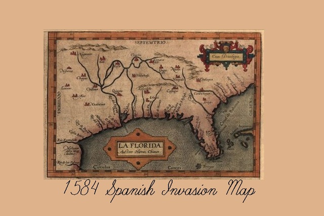 Narváez entered Appalachian Mountains but was repelled