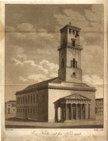 Den første evangelisk-lutherske kirke i Danmark