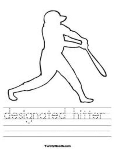 First designated hitter in baseball