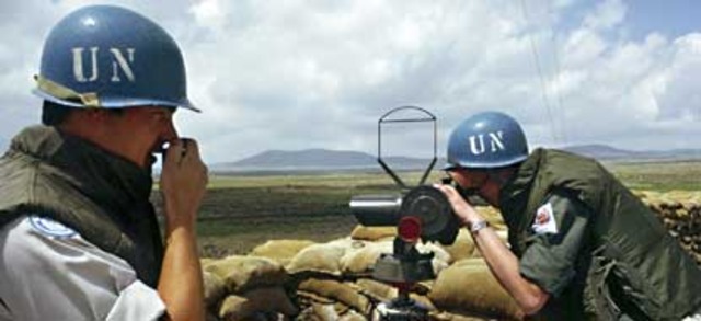 UNTSO (Middle East) United Nation Truce Supervision Organization