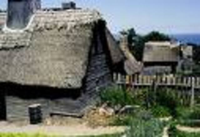 English colonists leave England