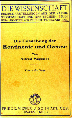 Théorie d'Alfred Wegener