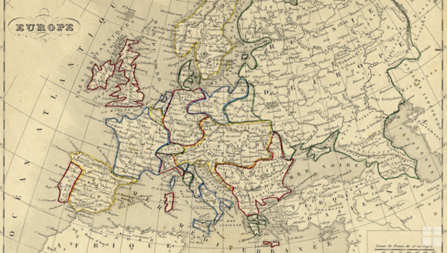 Divisió política acordada al Congrés de Viena