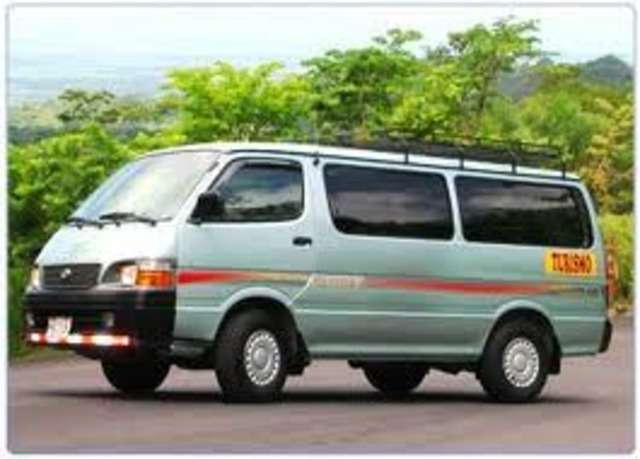 Travel from san Jose to The Cosat of costa rica