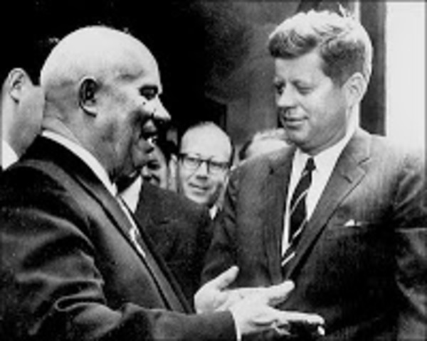 Khrushchev and Kennedy hold summit in Vienna