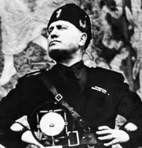 Mussolini takes over Italy