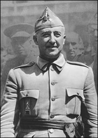 Francisco Franco is successful in Spain